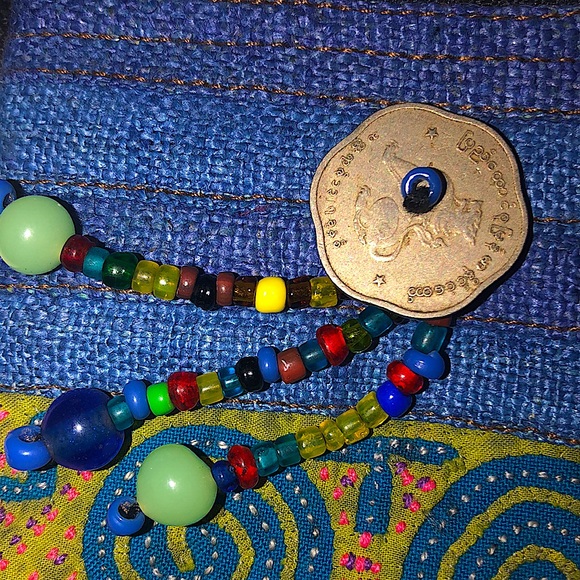 Mini funky Boho crossbody Purse - Picture 3 of 5